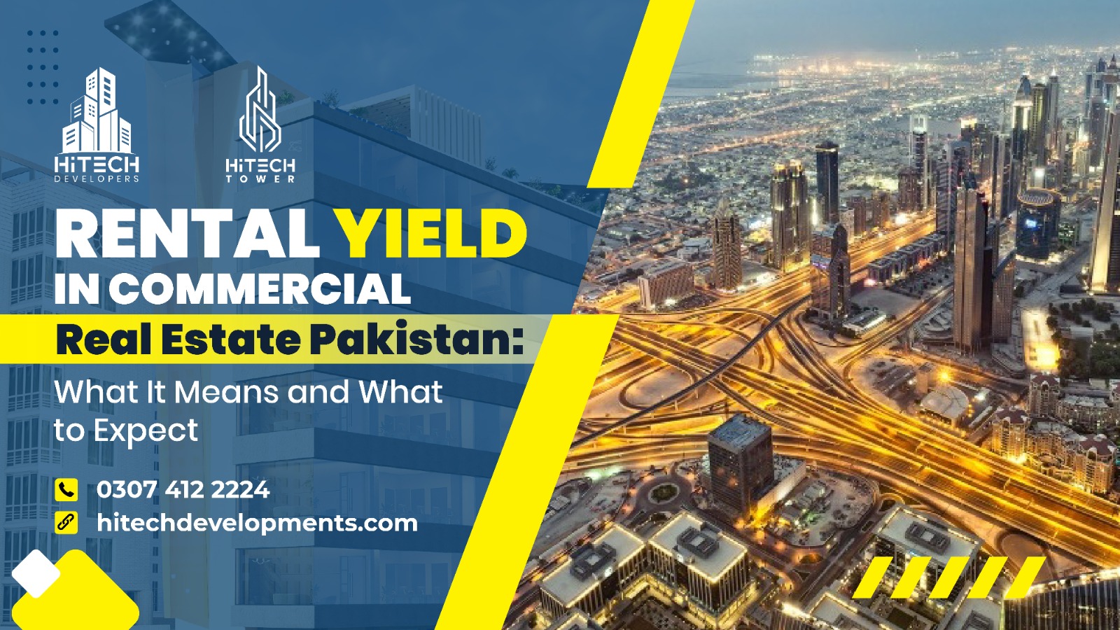 Rental Yield in Commercial Real Estate Pakistan: What It Means and What to Expect