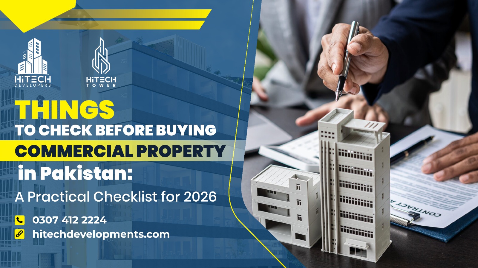 Things to Check Before Buying Commercial Property in Pakistan: A Practical Checklist for 2026