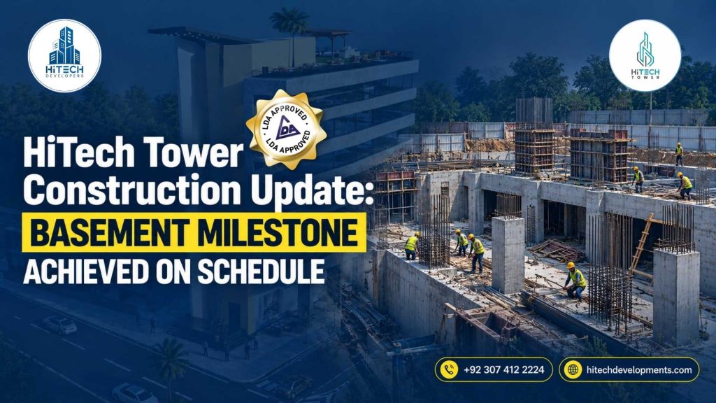 HiTech Tower construction update October 2026